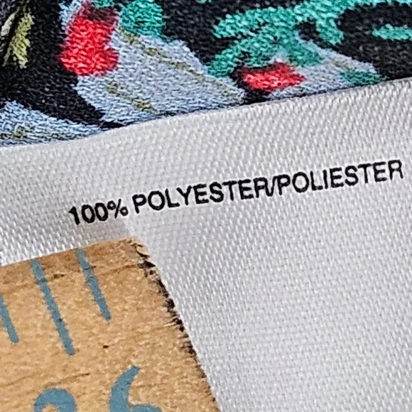 Anne Klein Maxi Dress Floral Print Sleeveless Size 12 Vacation Cottage Spring - Picture 9 of 9